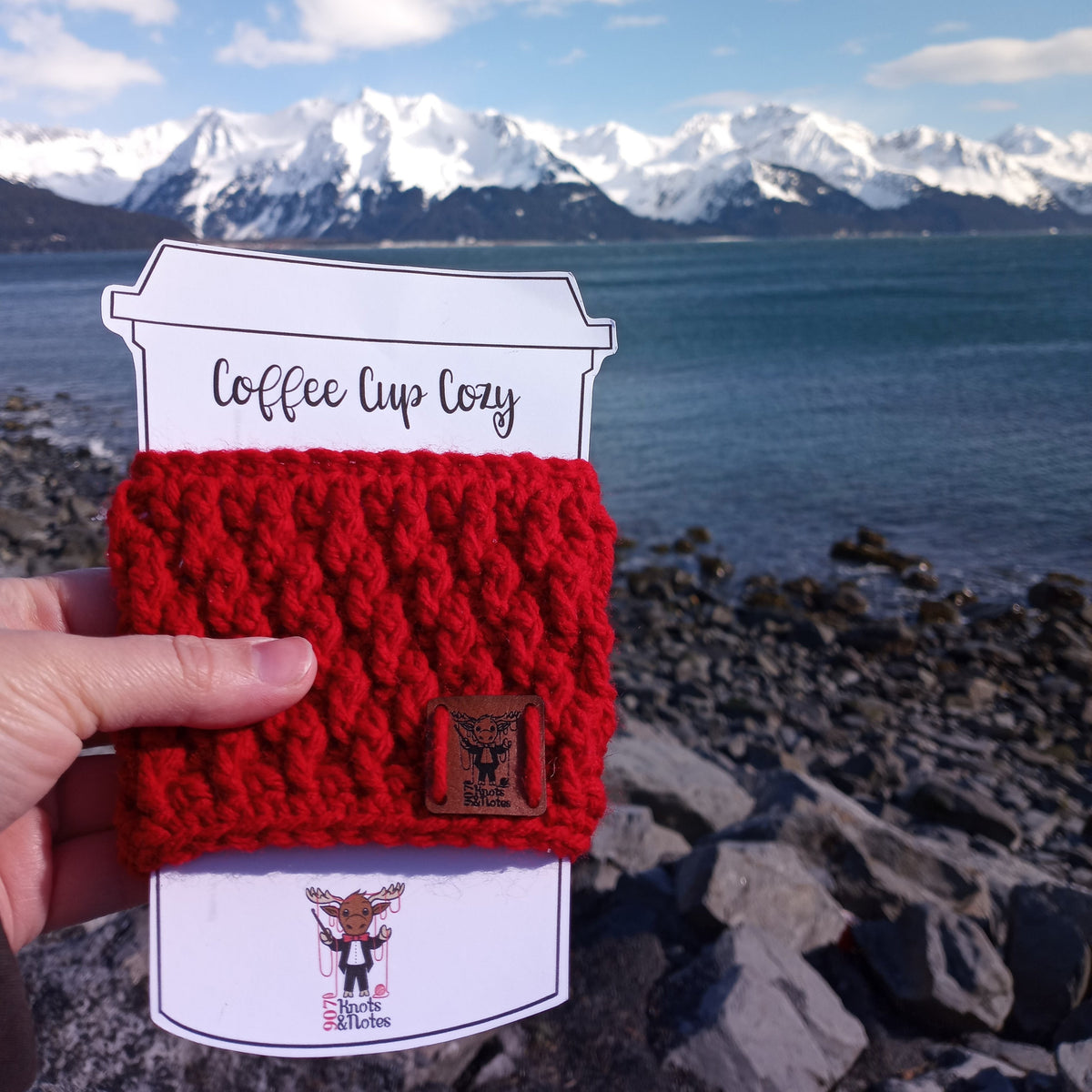Coffee Cozies – 907 Knots and Notes