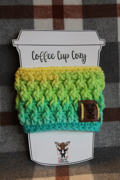 Retro Stripe NEW Alpine Coffee Cozy Sleeve