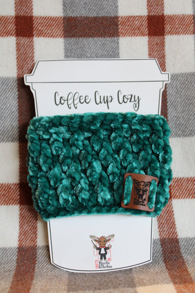 NEW Velvet Alpine Coffee Cozy Sleeve