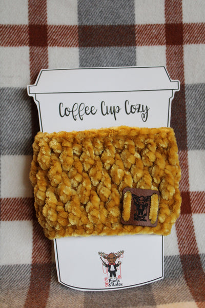 NEW Velvet Alpine Coffee Cozy Sleeve