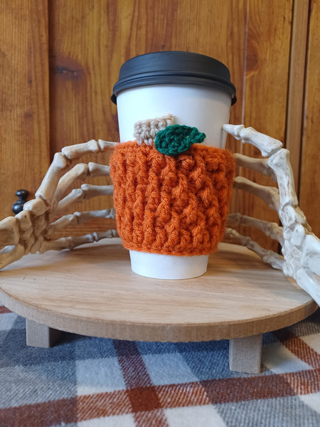 Pumpkin PerfectCoffee Cozy Sleeve