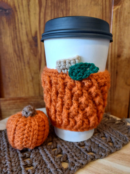 Pumpkin PerfectCoffee Cozy Sleeve