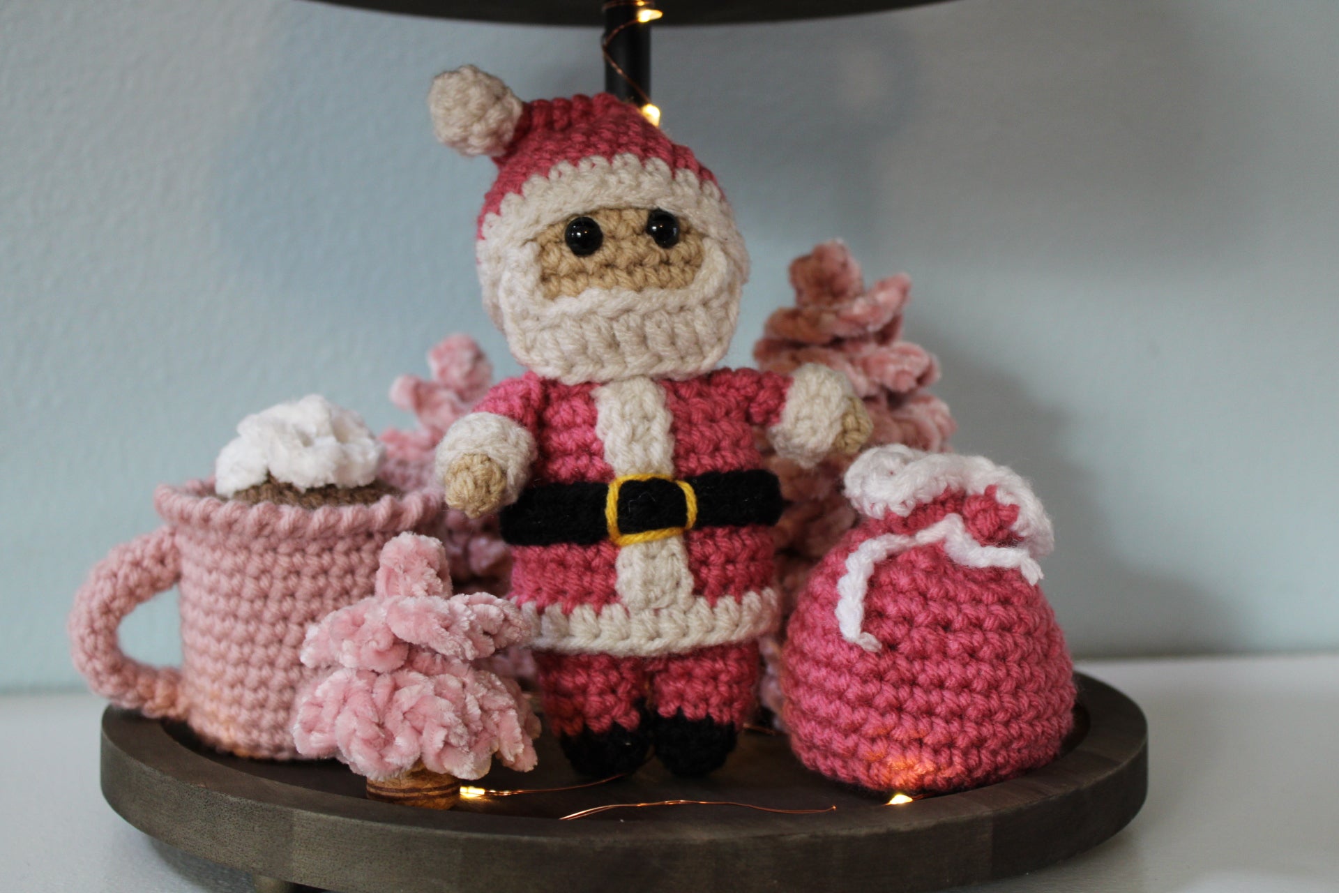 Rosé Santa and Sack