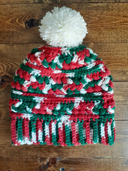 Harvest Braid Beanie~ Made, Ready to Ship