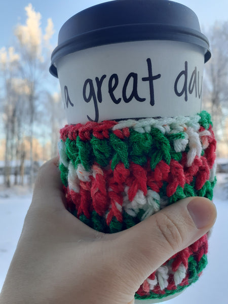 Mistletoe Original Alpine Coffee Cozy Sleeve