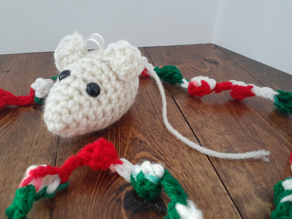 Christmas Mouse Ornament/Decor