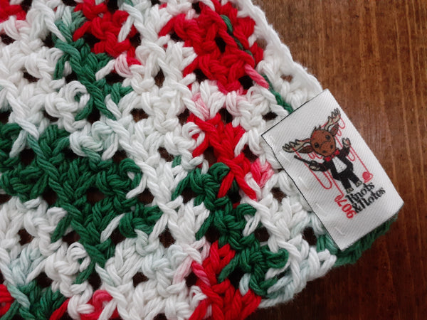 Mistletoe Classic Gaps Washcloth Pair