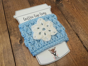 Winter Snow Coffee Cozy Sleeve