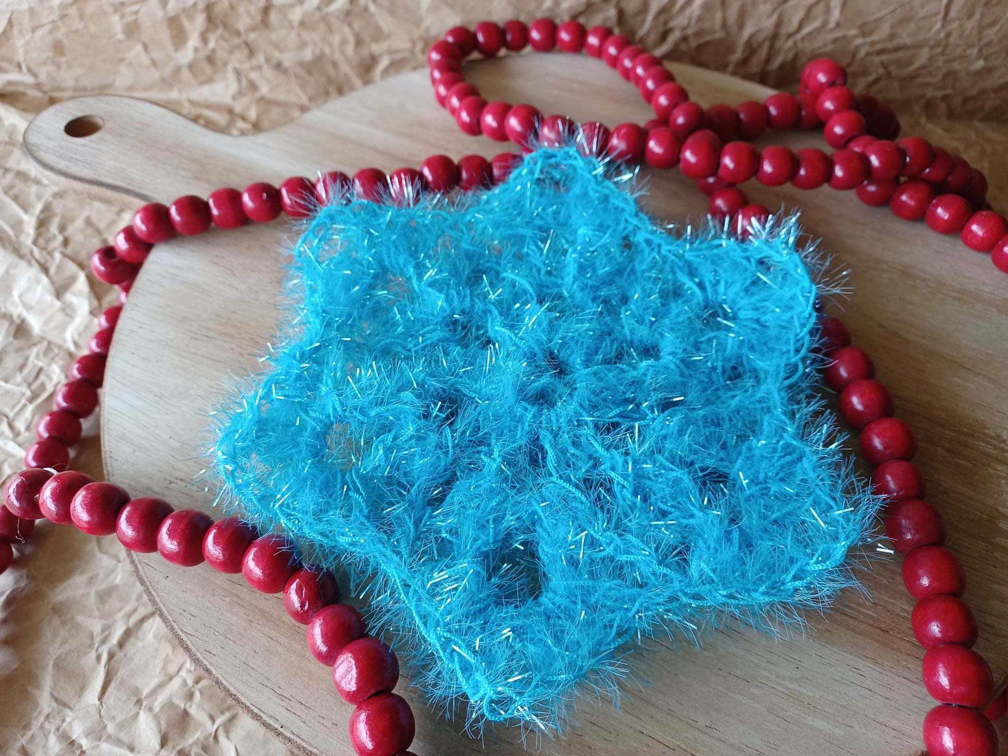 IcePop Snowflake Scrubby