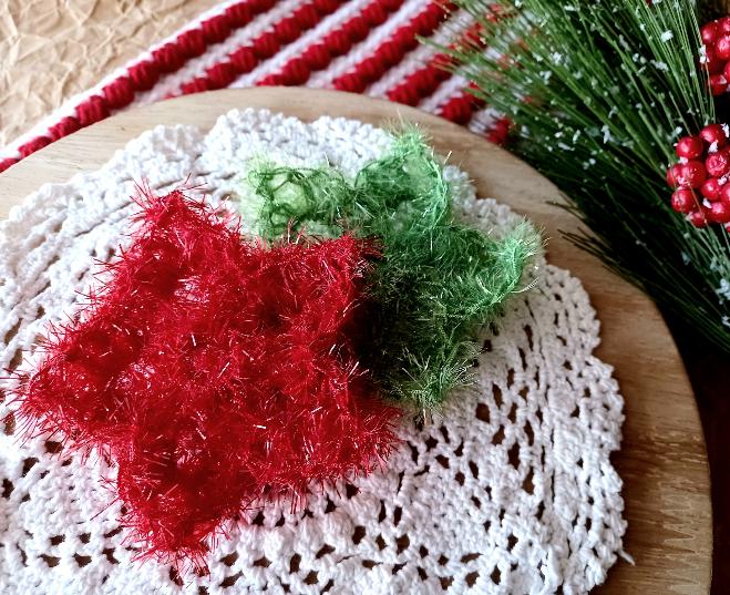 MINI Christmas Stars Scrubby Set