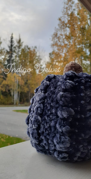 Velvet Pumpkins- Indigo Velvet